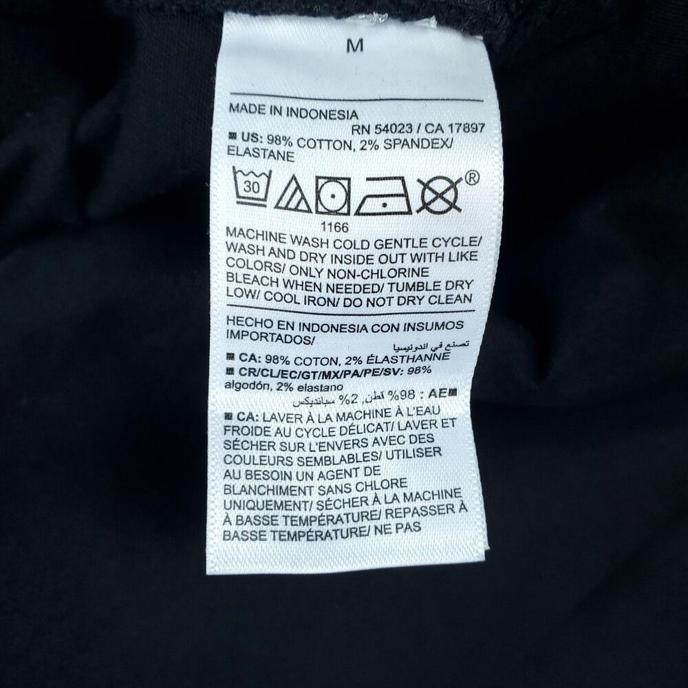 Old Navy Pants Womens Medium Black High Rise OG Chino Stretch Ankle HR OGC Pant - Picture 5 of 12